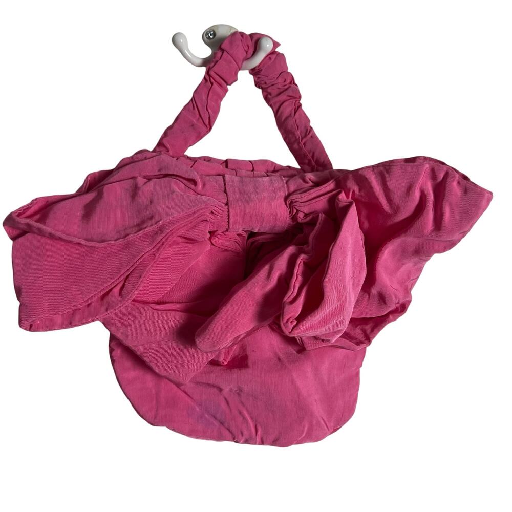 Loeffler Randall Sierra Pink Bow Mini Handbag Purse - Picture 3 of 11